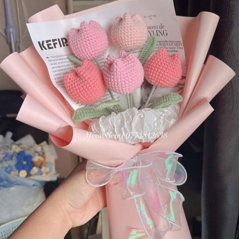 Quà handmade -Valentine trắng 14/3