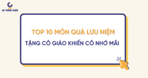quà lưu niệm tặng cô giáo