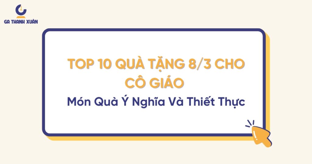 Quà tặng 8/3 cho bạn gái