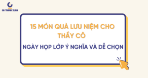 quà lưu niệm cho thầy cô