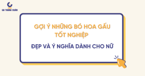 bó hoa gấu tốt nghiệp